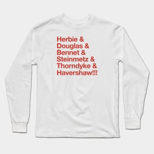 Herbie - Original “&” List (Red) Long Sleeve T-Shirt